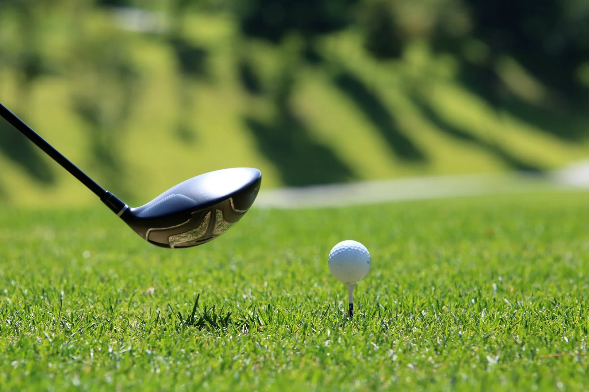 Krásné golfové hřiště